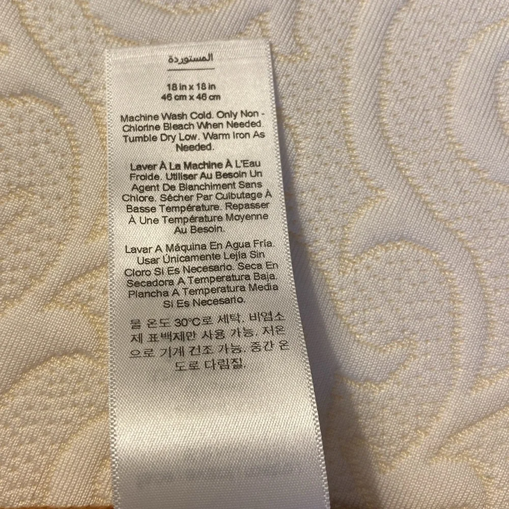 NWOT West Elm 18x18 pillow cover